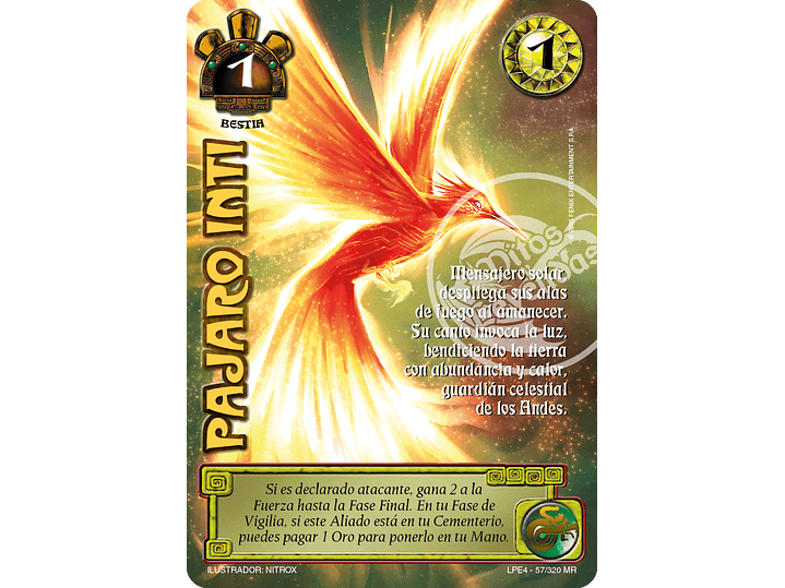 Pajaro Inti (LPE4 - MR) 1