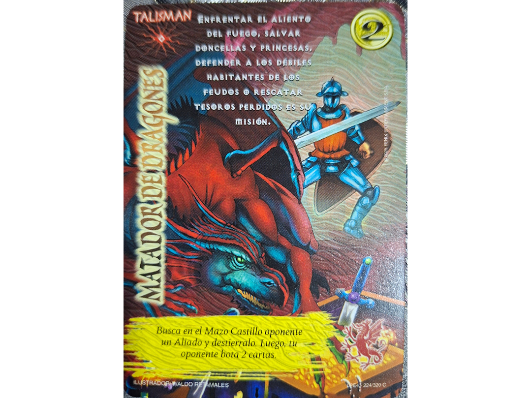 Matador de dragones (LPE4 - Cortesana) 1