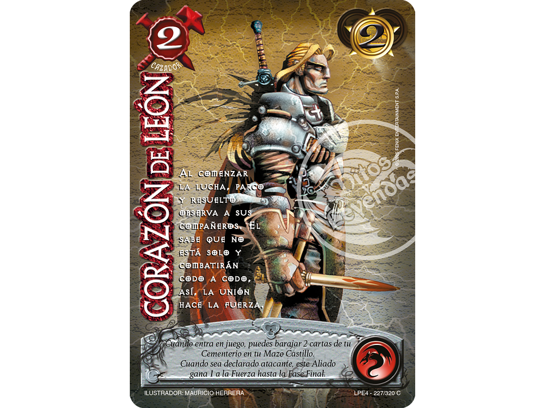 Corazón de Leon (LPE4 - Cortesana) 1