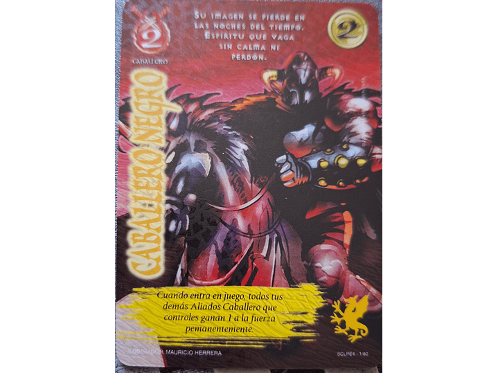 Caballero negro (SCLPE4) 1