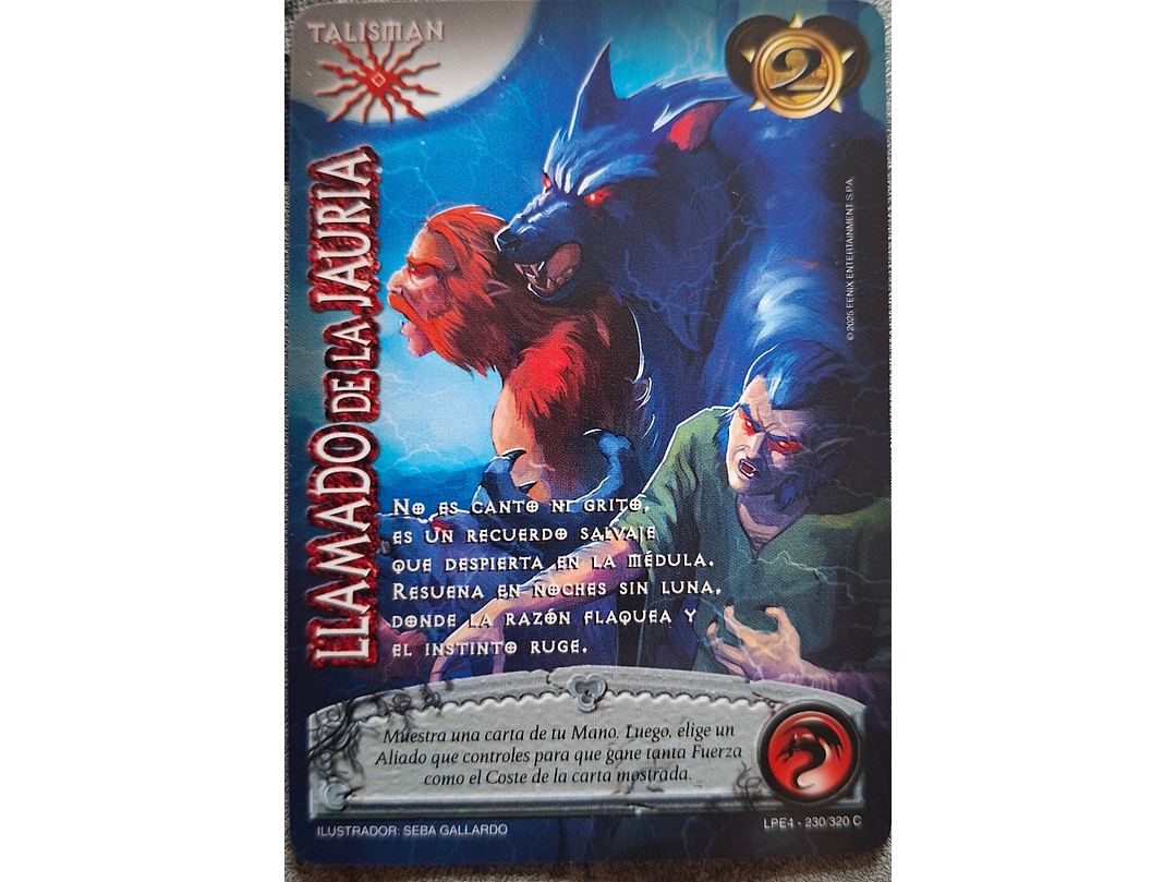 Llamado de la jauria (LPE4 - Cortesana) 1