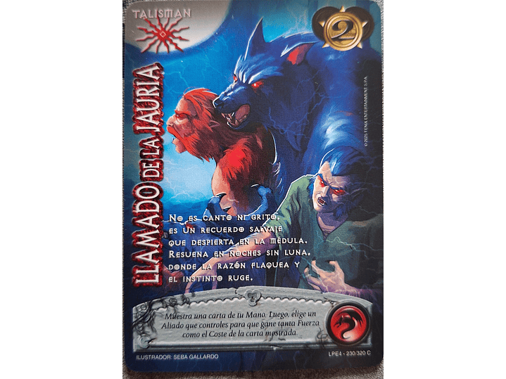 Llamado de la jauria (LPE4 - Cortesana) 1