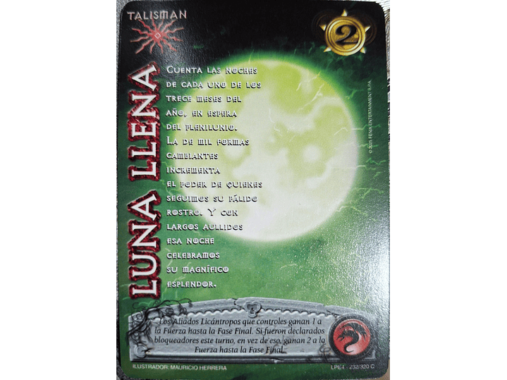 Luna llena (LPE4 - Cortesana) 1