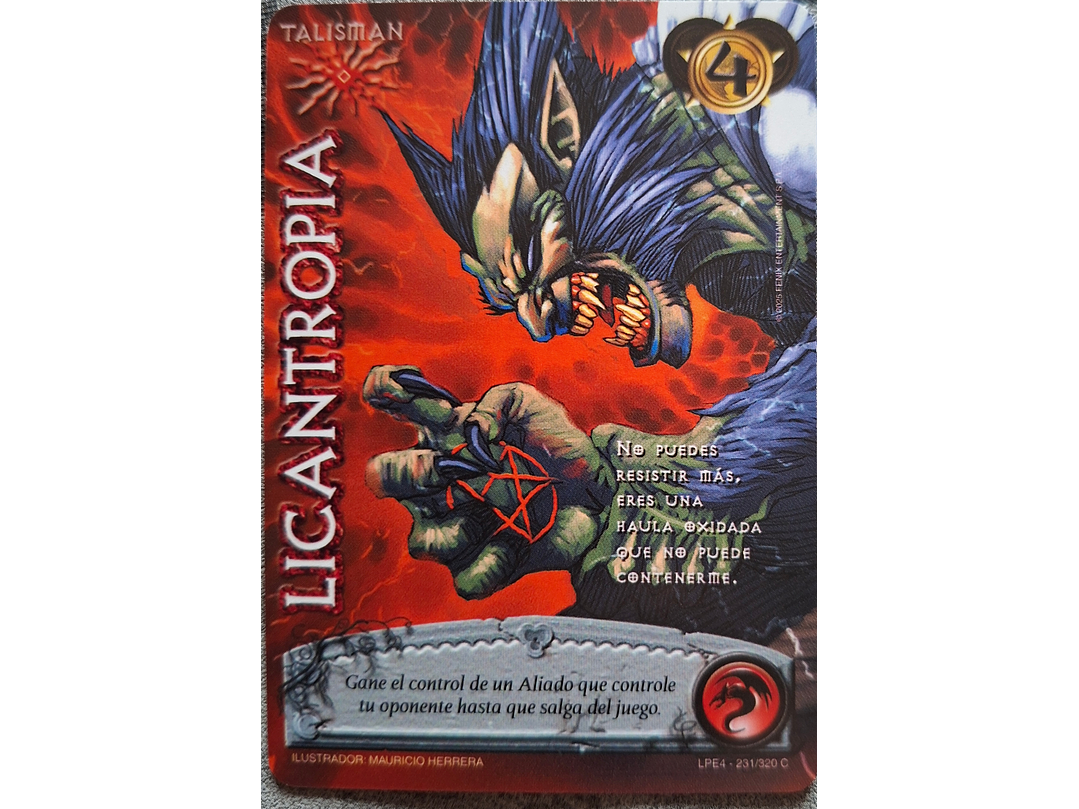 Licantropia (LPE4 - Cortesana) 1