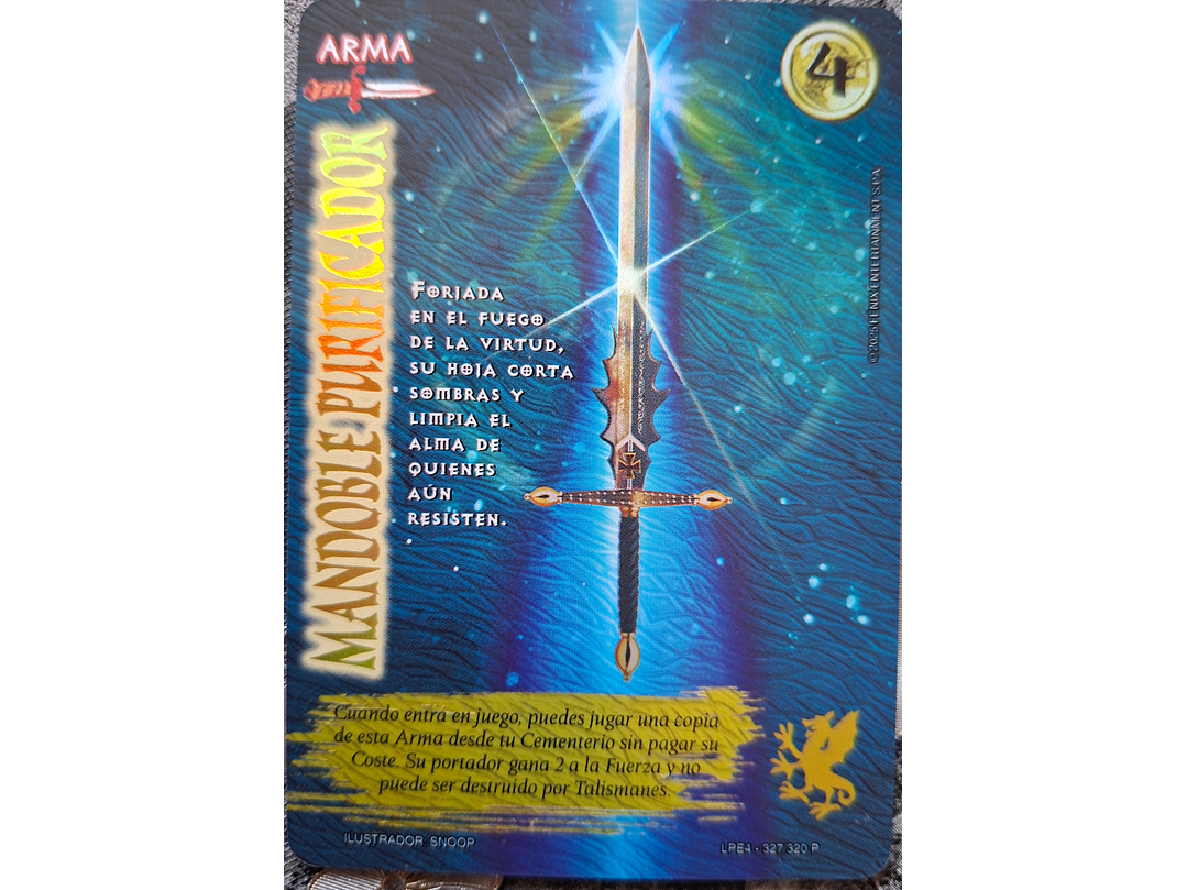 Mandoble purificador (Kit Pagano) 1