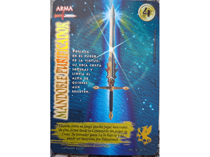 Mandoble purificador (Kit Pagano) 1