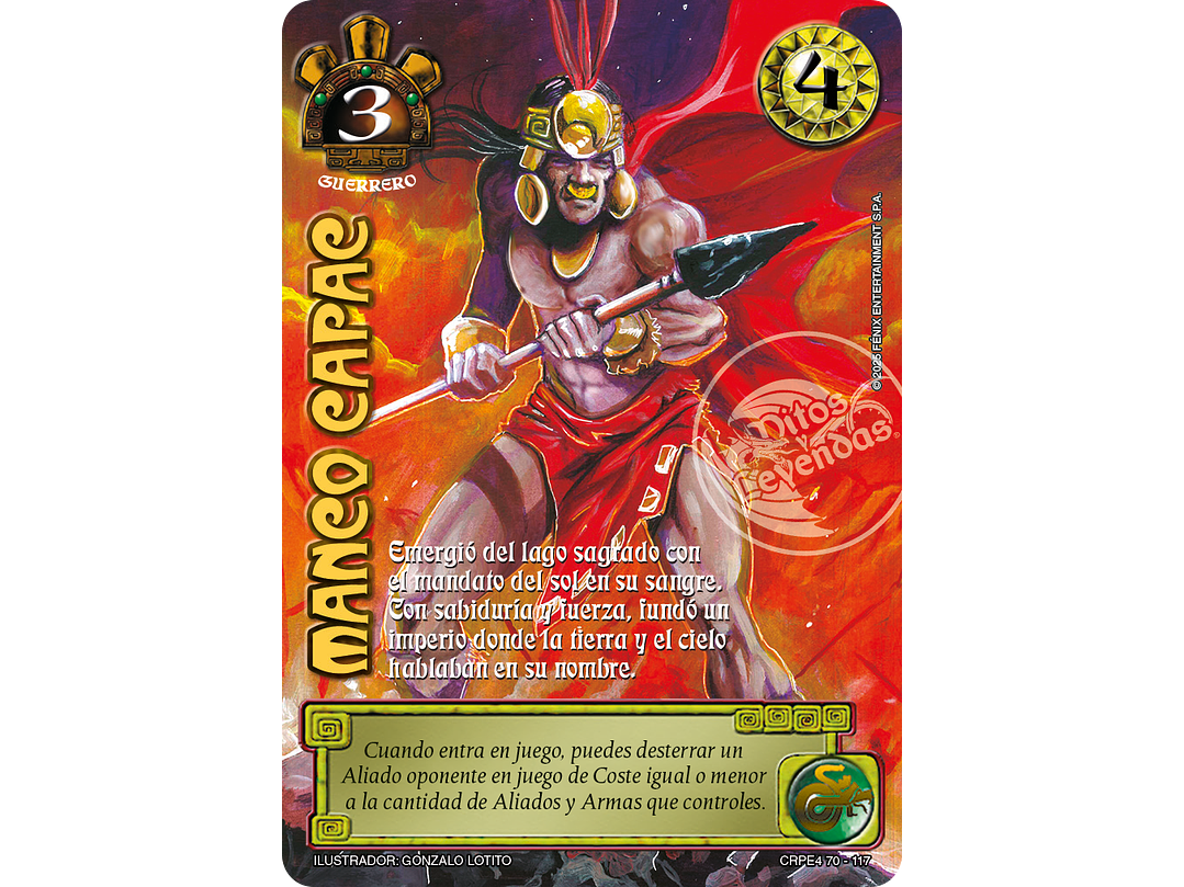 Manco Capac (Kit Racial Guerrero 2025) 1