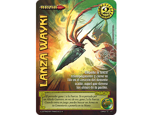 Lanza Wayli (Kit Racial Guerrero 2025)