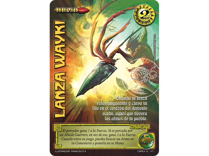 Lanza Wayli (Kit Racial Guerrero 2025) 1