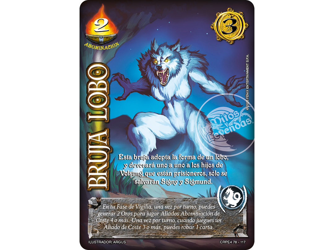 Bruja Lobo (Kit Racial Abominiacion 2025) 1