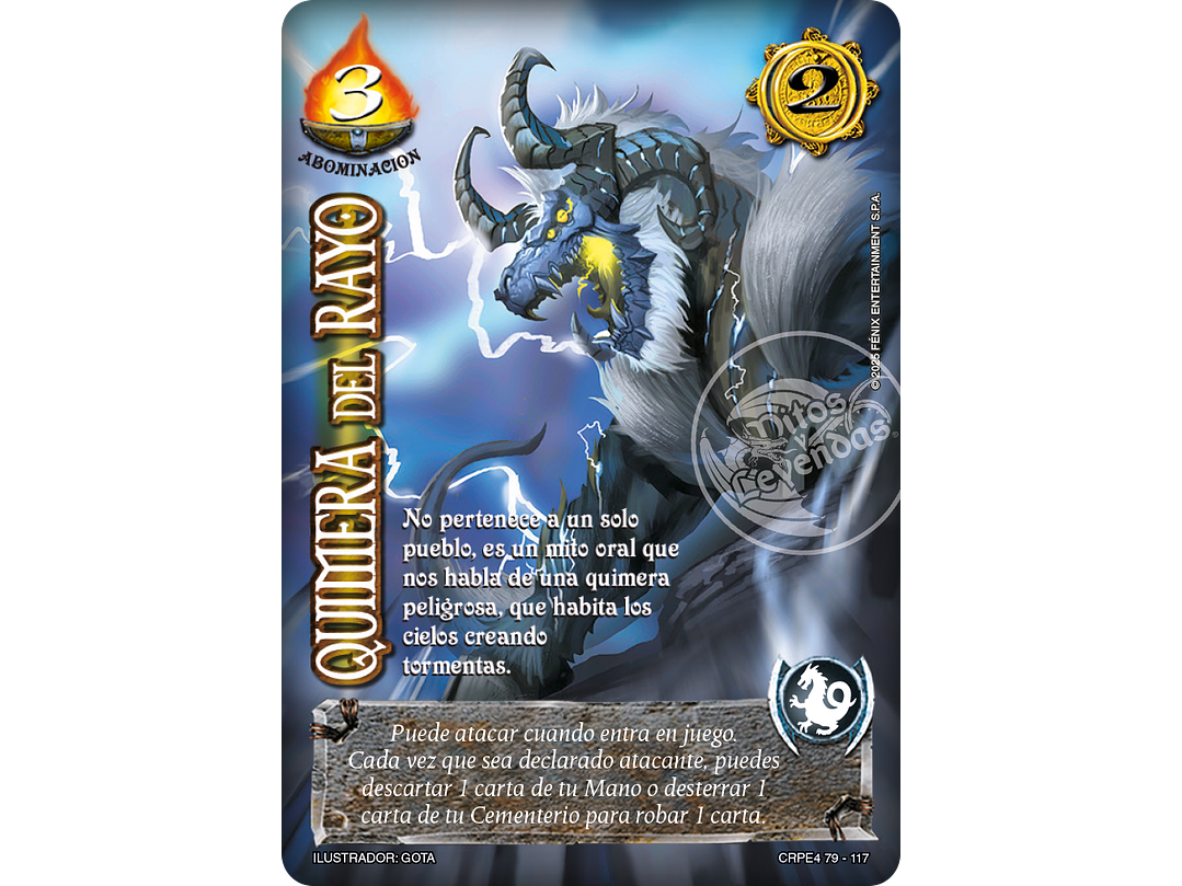 Quimera del rayo (Kit Racial Abominiacion 2025) 1