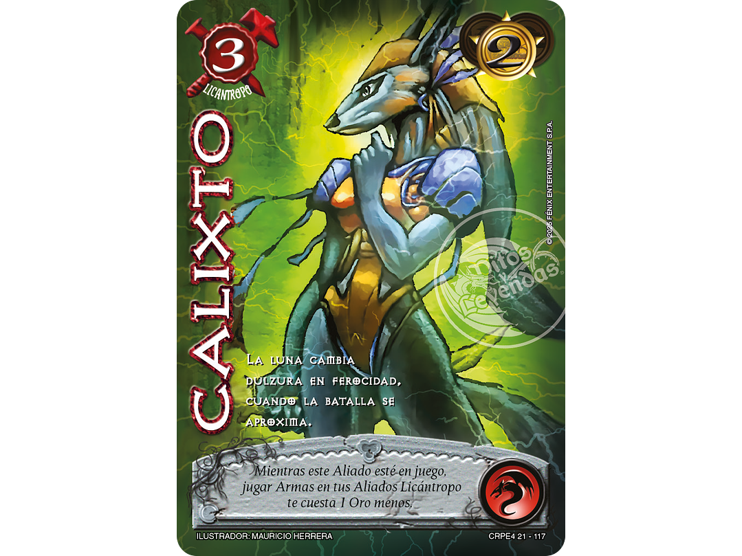Calixto (Kit Racial Licántropo 2025) 1