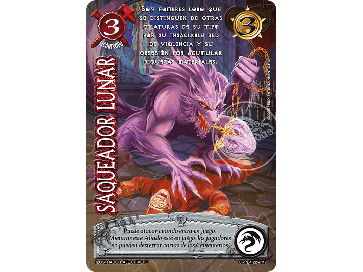 Saqueador Lunar (Kit Racial Licántropo 2025) 1