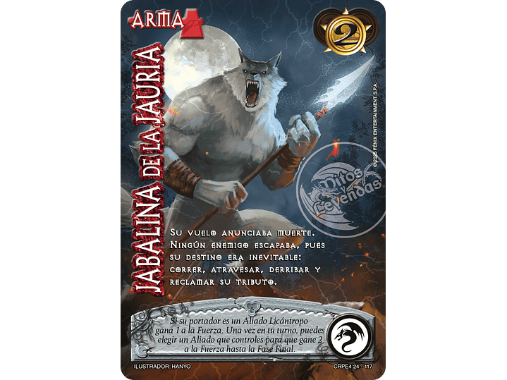 Jabalina de la jauria (Kit Racial Licántropo 2025) 1