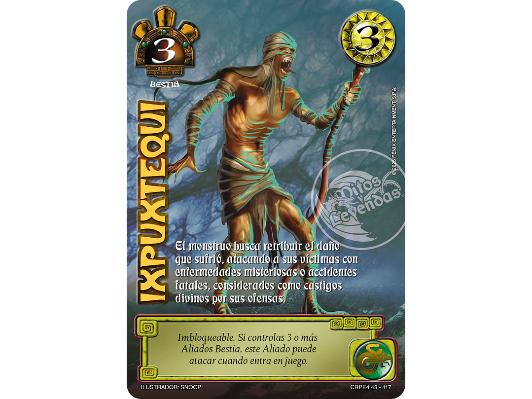 Ixpuxtequi (Kit Racial Bestia 2025) 1