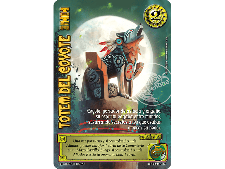 Totem del coyote (Kit Racial Bestia 2025) 1