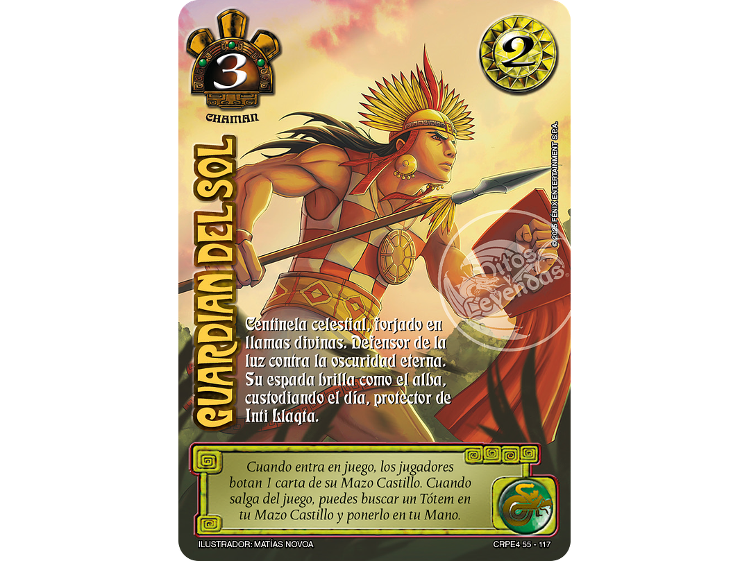 Guardián del sol (Kit Racial Chaman 2025) 1