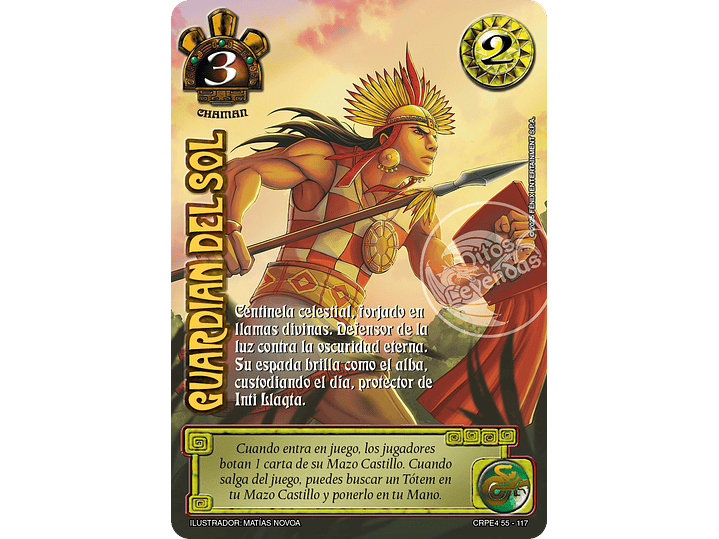 Guardián del sol (Kit Racial Chaman 2025) 1