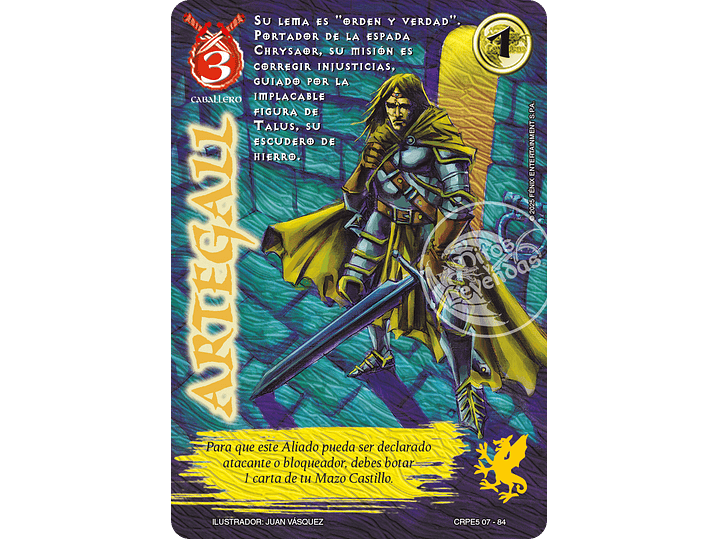 Artegall (Kit Racial Caballero 2025) 1