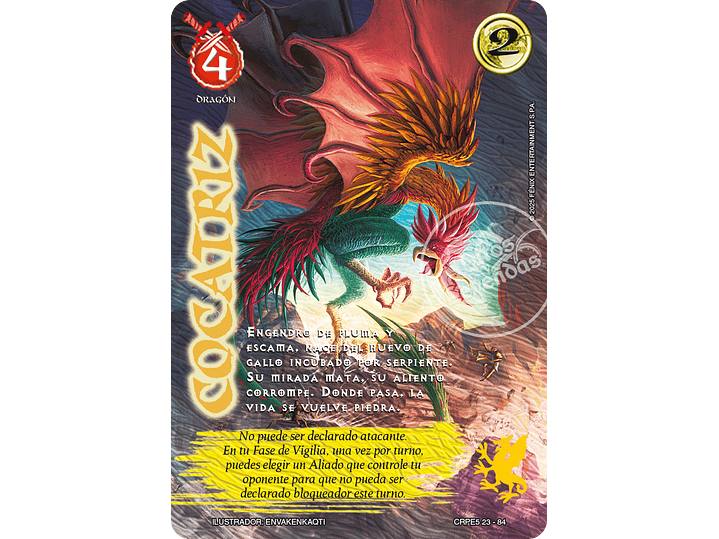 Cocatriz (Kit Racial Dragon 2025) 1