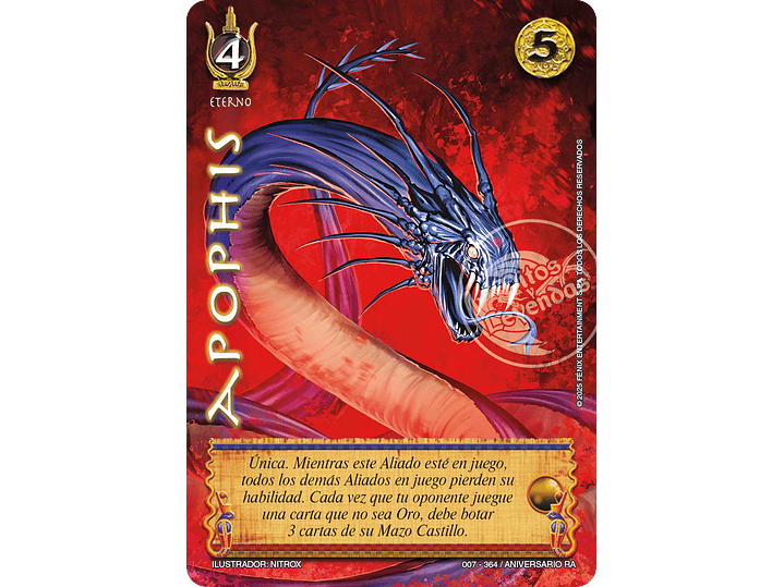 Apophis (Aniversario de Ra - Ultra Real) 1