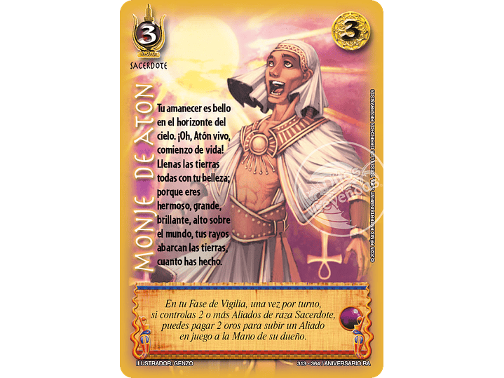 Monje de aton (Rework) (Aniversario de Ra - Vasalla) 1