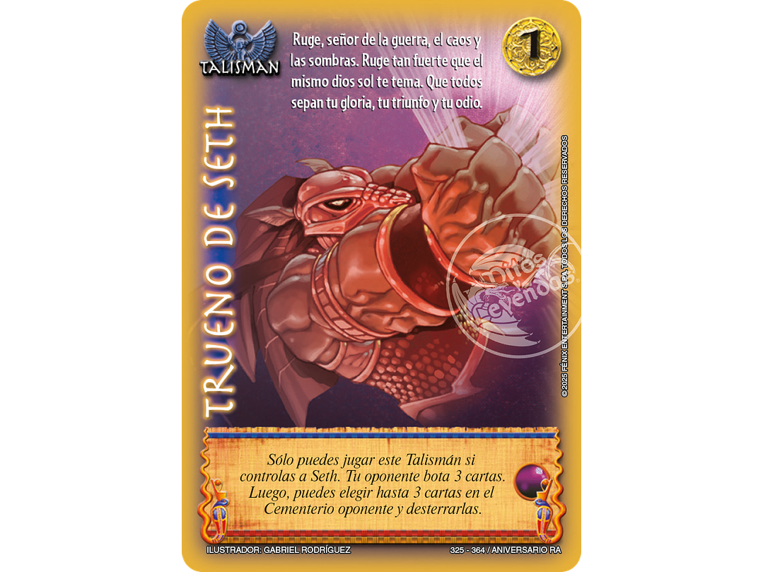Trueno de Seth (Rework) (Aniversario de Ra - Vasalla) 1