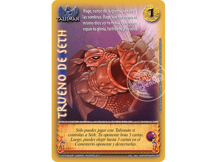 Trueno de Seth (Rework) (Aniversario de Ra - Vasalla) 1