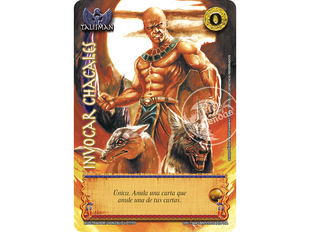 Invocar chacales (Aniversario de Ra - Ultra Real) 1