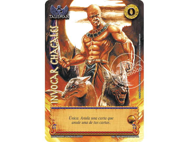 Invocar chacales (Aniversario de Ra - Ultra Real) 1