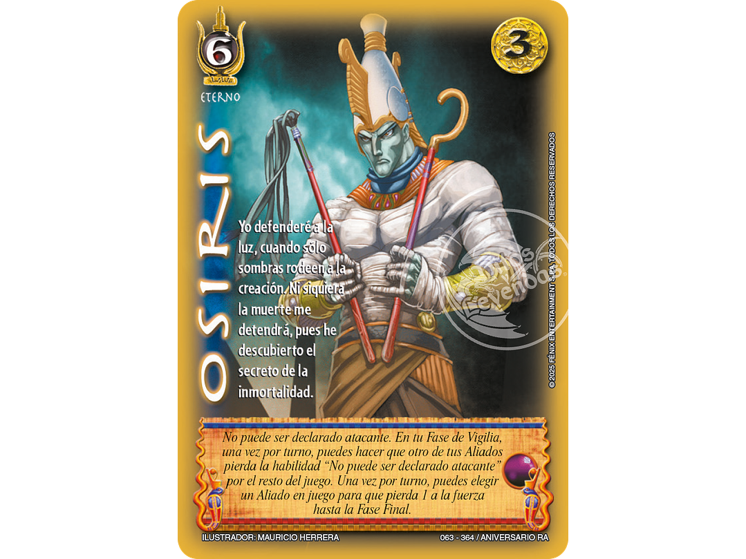 Osiris (Rework) (Aniversario de Ra - Real) 1