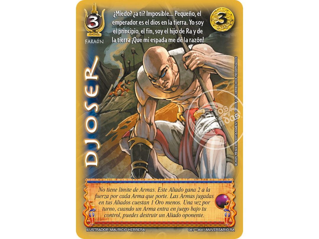 Djoser (Rework) (Aniversario de Ra - Real) 1