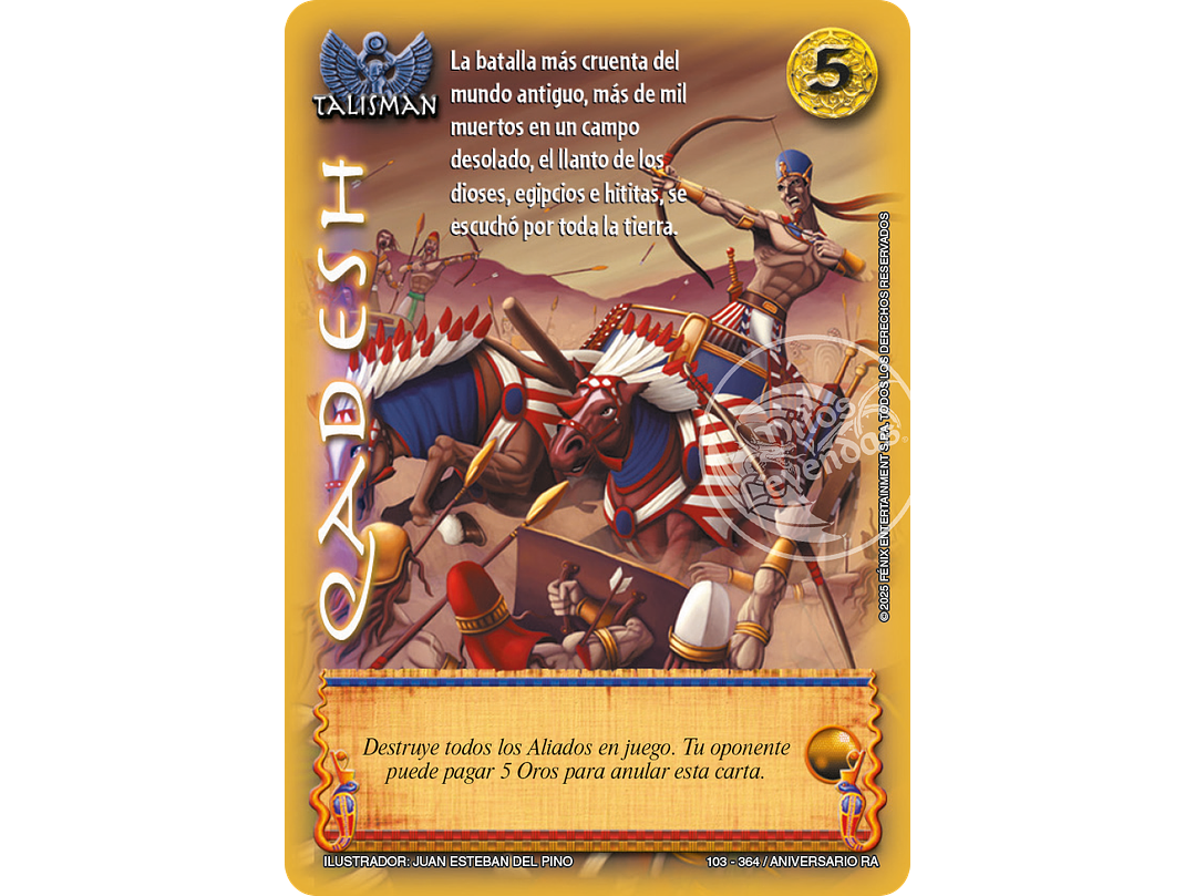 Qadesh (Aniversario de Ra - Real) 1