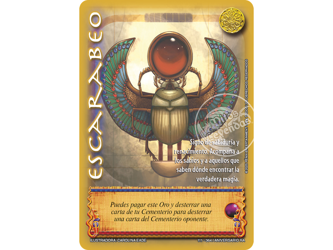 Escarabeo (Rework) (Aniversario de Ra - Real) 1