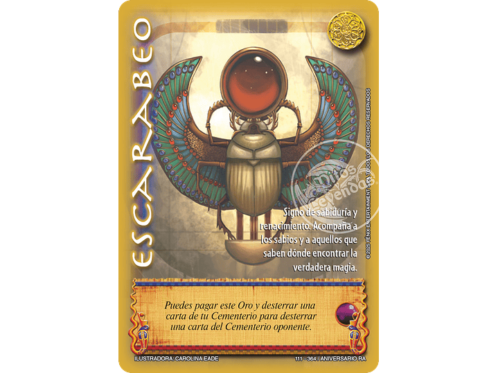 Escarabeo (Rework) (Aniversario de Ra - Real) 1