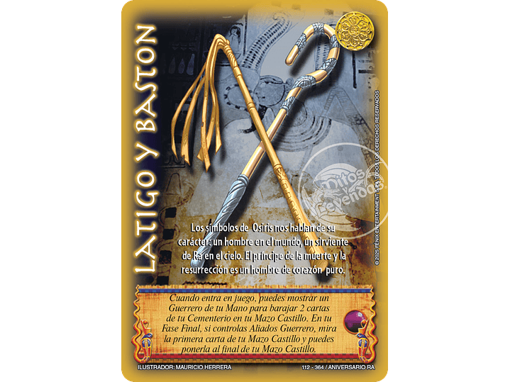 Látigo y Bastón (Rework) (Aniversario de Ra - Real) 1