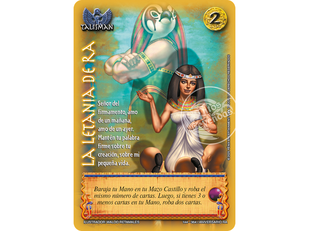 La letanía de Ra (Rework) (Aniversario de Ra - Real) 1