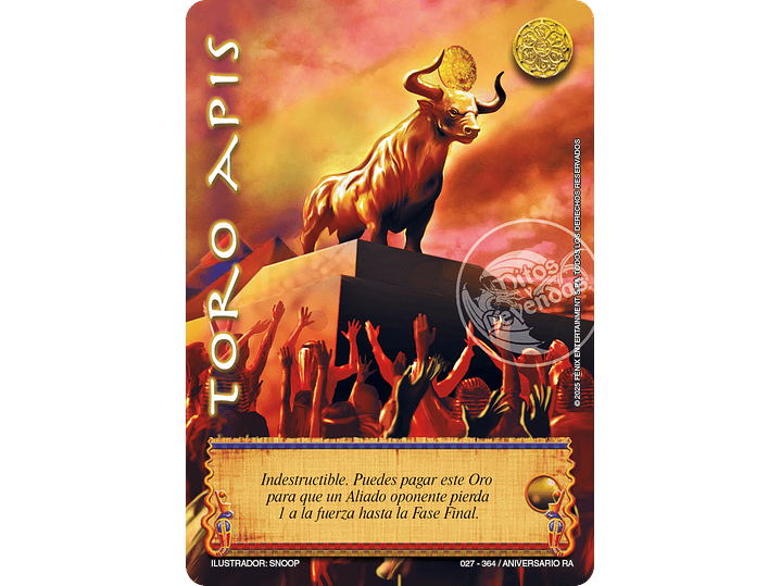 Toro apis (Aniversario de Ra - Ultra Real) 1