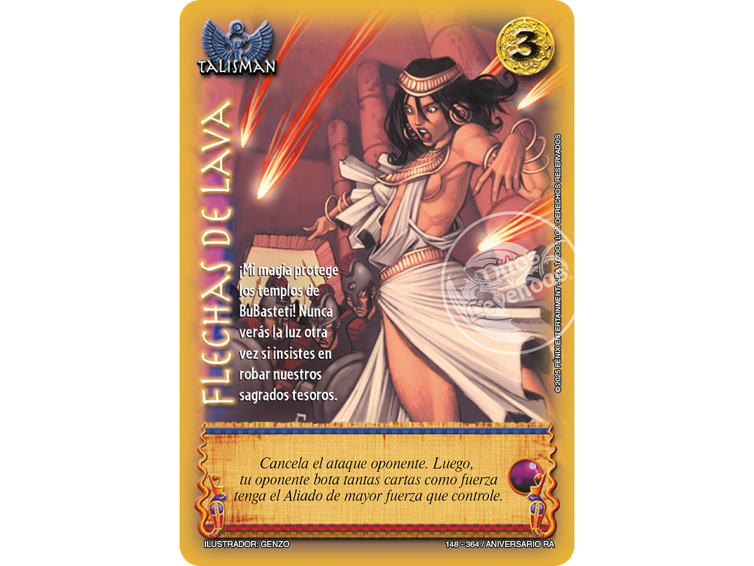 Flechas de lava (Rework) (Aniversario de Ra - Real) 1