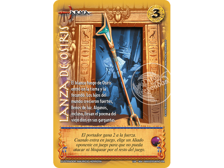Lanza de Osiris (Rework) (Aniversario de Ra - Real) 1