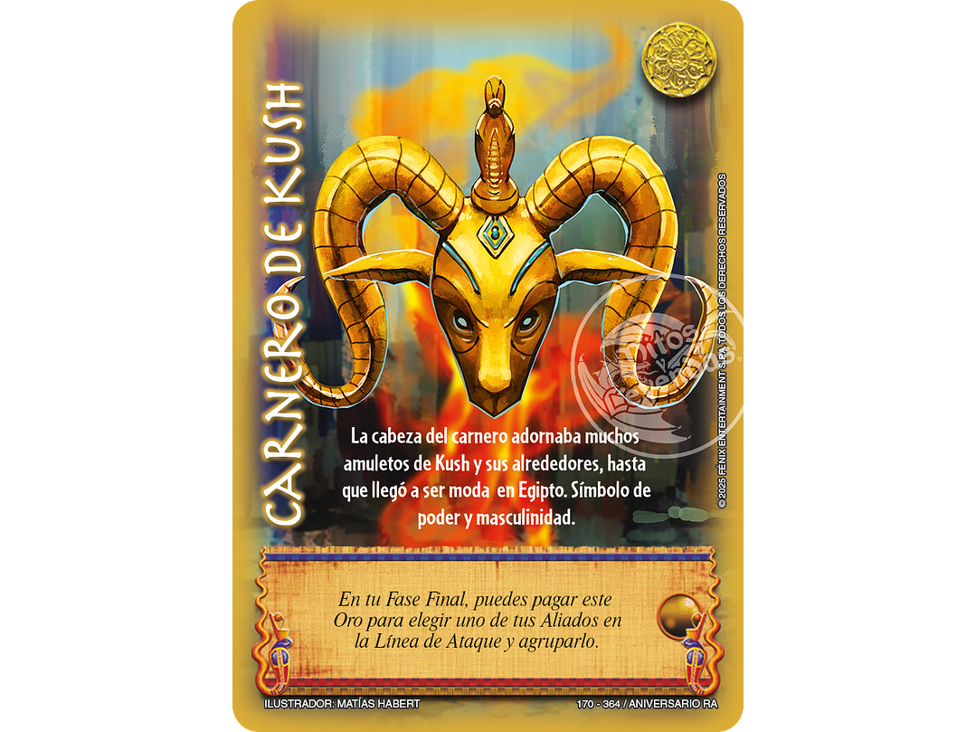 Carnero de Kush (Aniversario de Ra - Real) 1