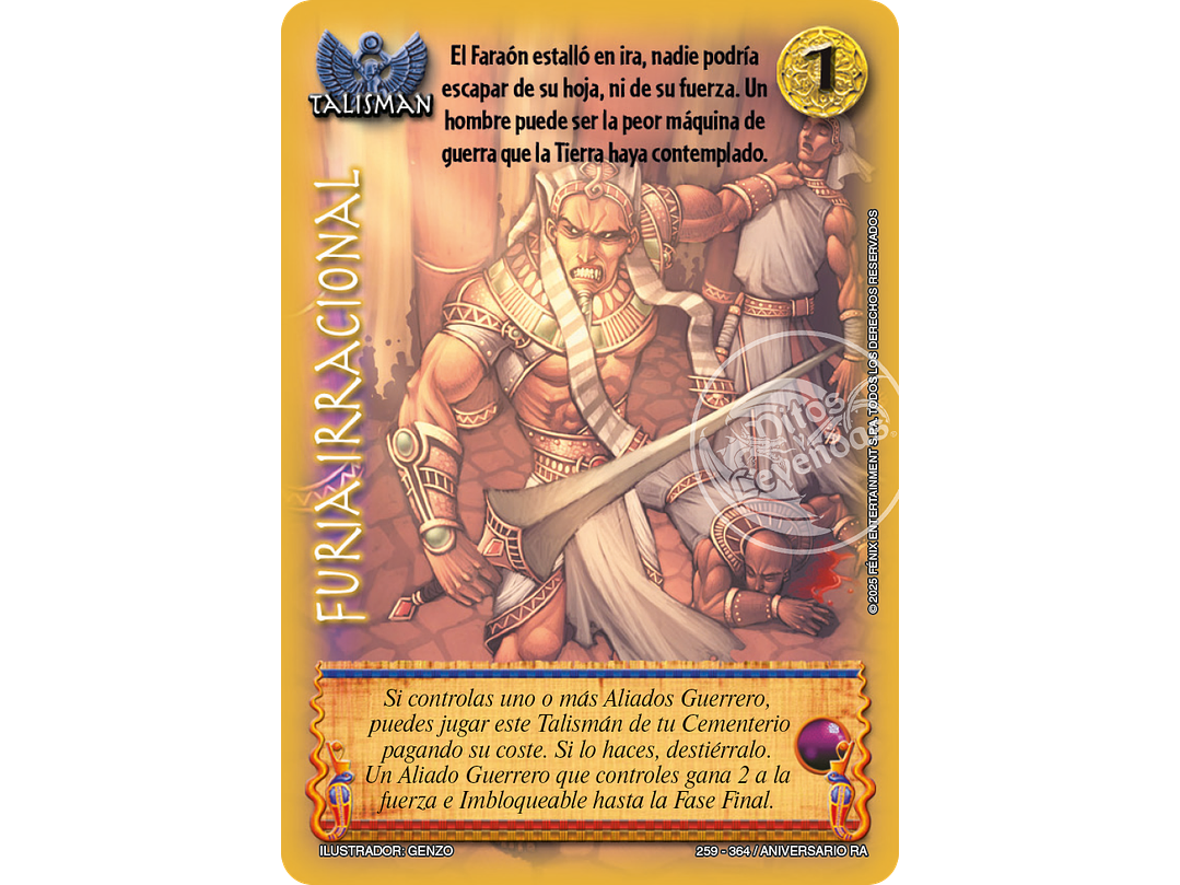 Furia irracional (Rework) (Aniversario de Ra - Cortesana) 1