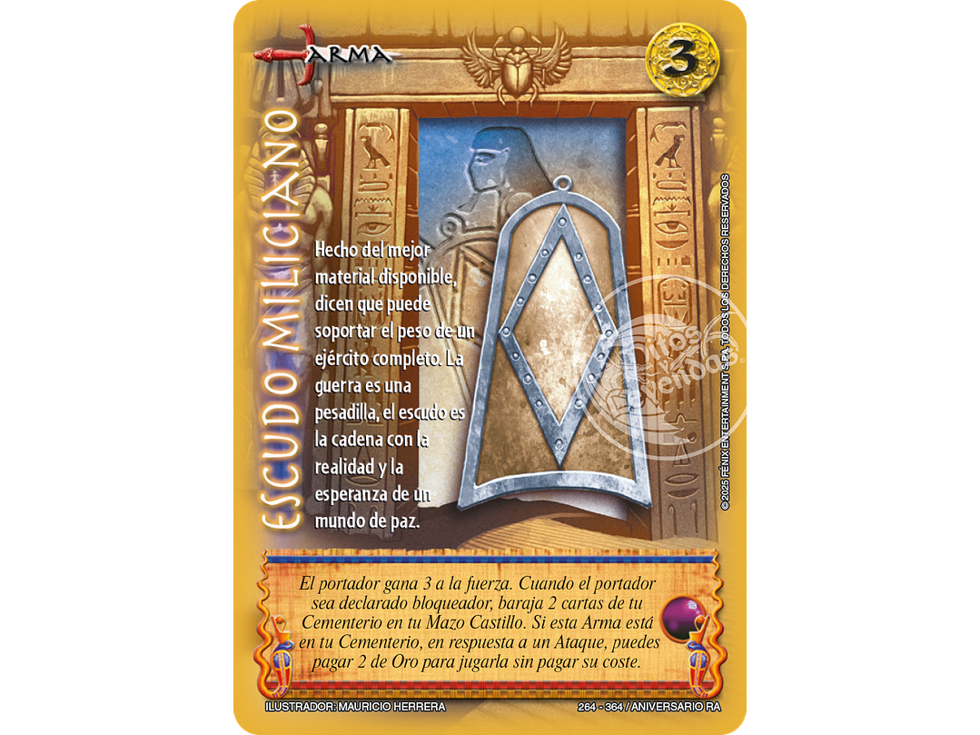 Escudo Miliciano (Rework) (Aniversario de Ra - Cortesana) 1