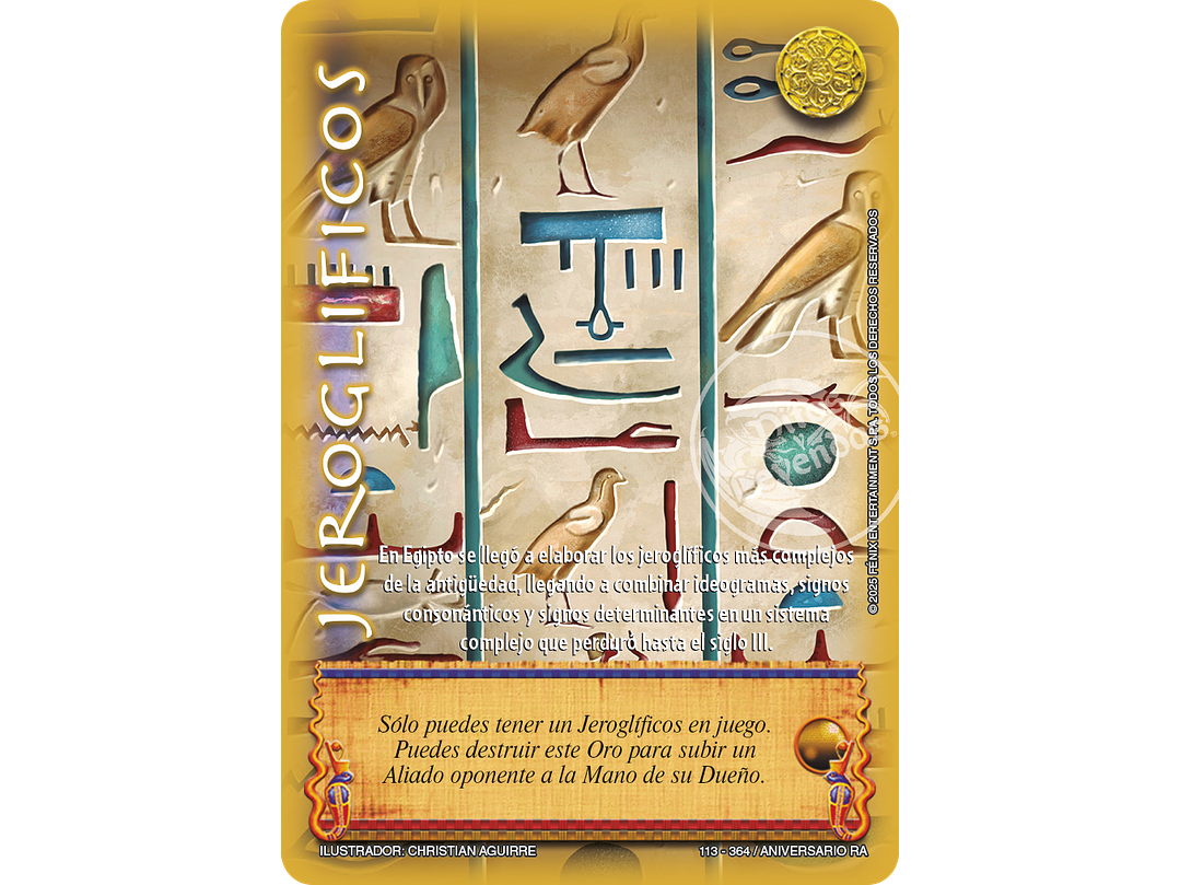 Jeroglíficos (Aniversario de Ra - Real) 1