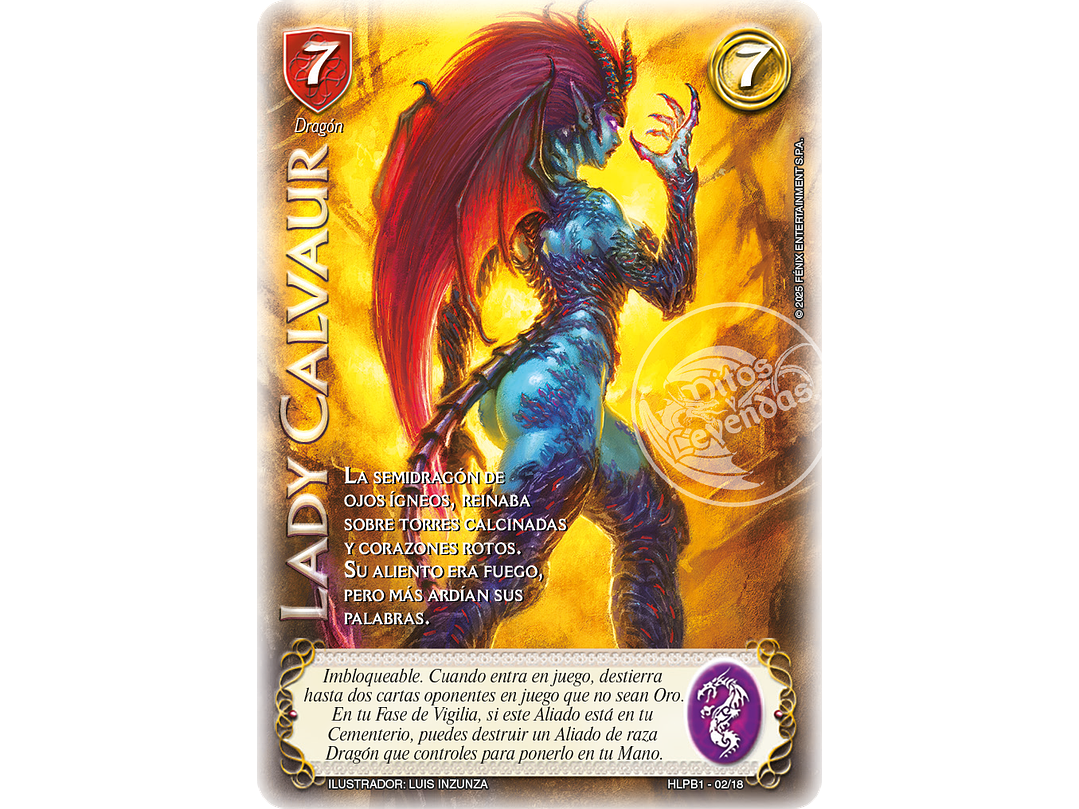 Lady Calvaur (Colmillos de Avalon) 1