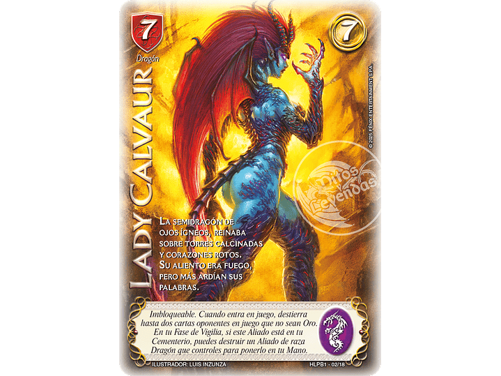 Lady Calvaur (Colmillos de Avalon) 1