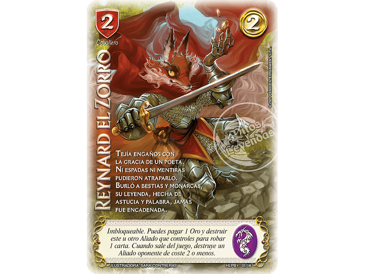 Reynard el zorro (Colmillos de Avalon) 1