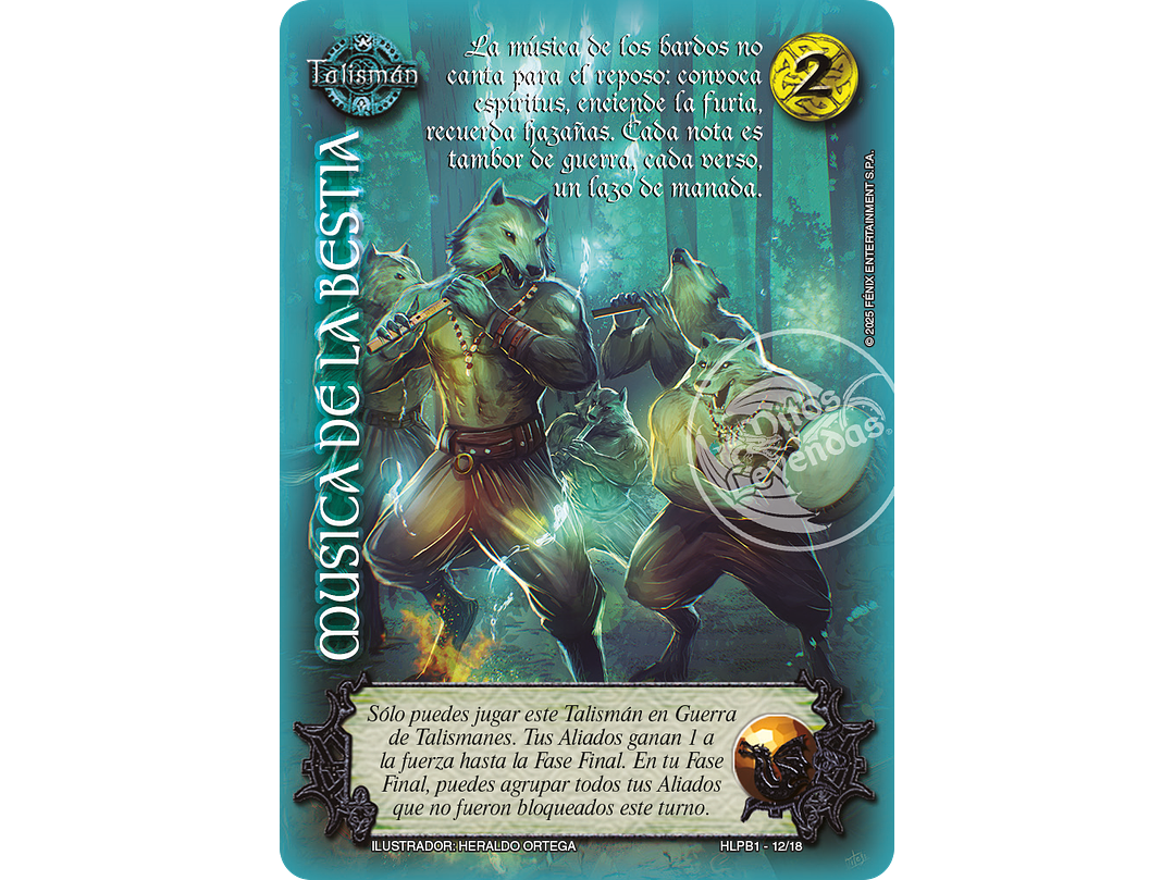 Música de la bestia (Colmillos de Avalon) 1