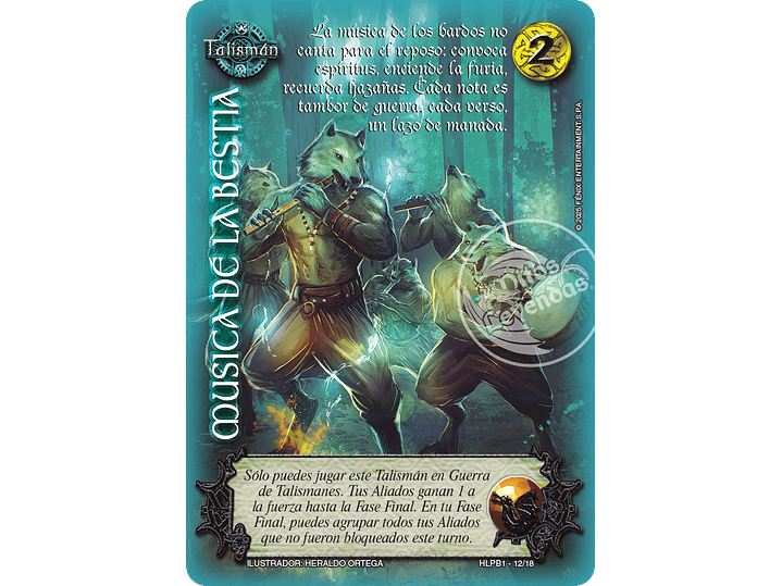 Música de la bestia (Colmillos de Avalon) 1