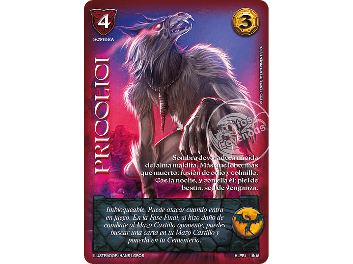 Pricolici (Colmillos de Avalon) 1